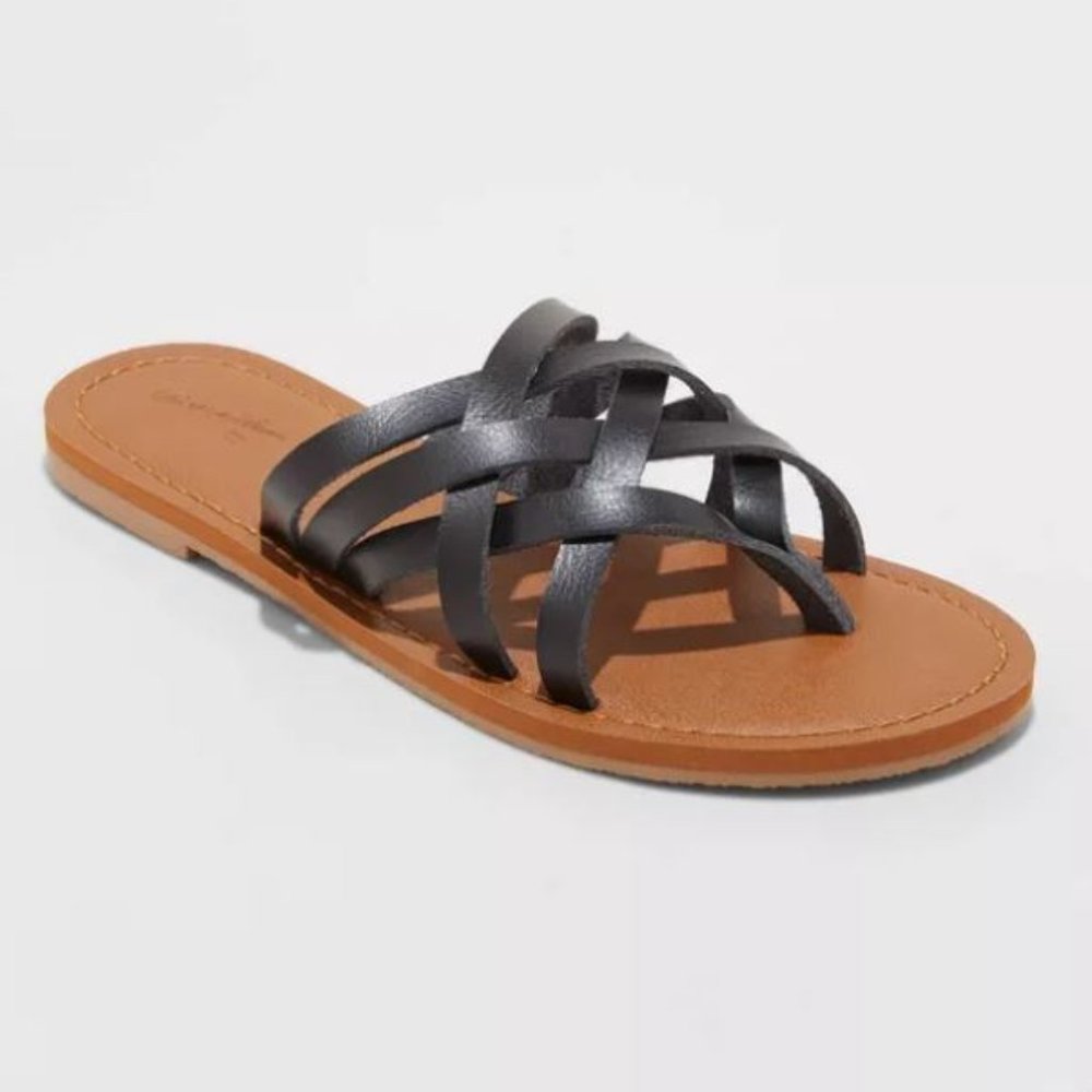 Women's Josephine Multi Strap Sandals - Black